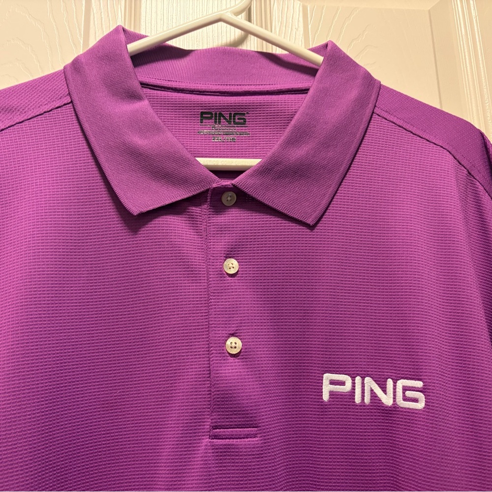 Ping Vibrant Purple Polo Shirt